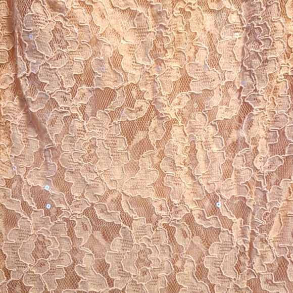 SLNY Lace A-line dress 8P - Picture 4 of 9